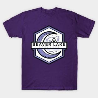 beaver lake moon shine hexa T-Shirt